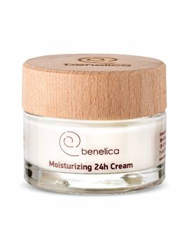 Benelica​​  Moisturizing 24h cream with snail secretion, antioxidant protection and SPF 10