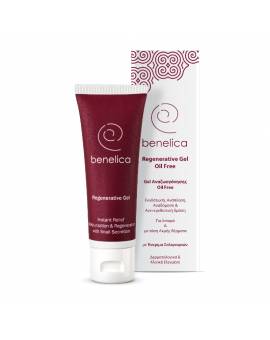 Benelica Regenerating face gel against skin inflammation, 50 ml
